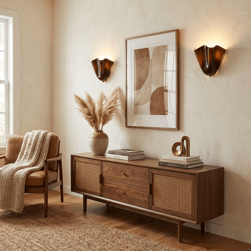 Delaford Glass Indoor Wall Light