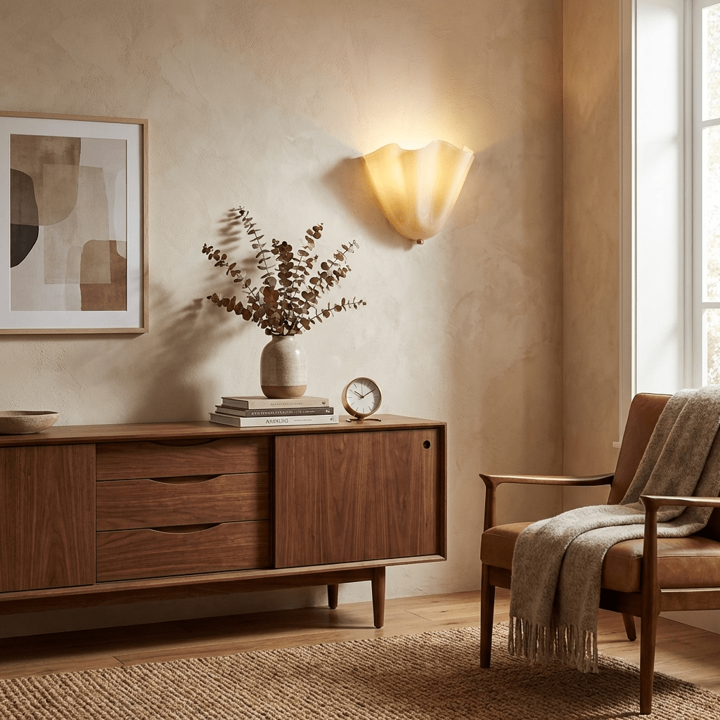 Delaford Glass Indoor Wall Light