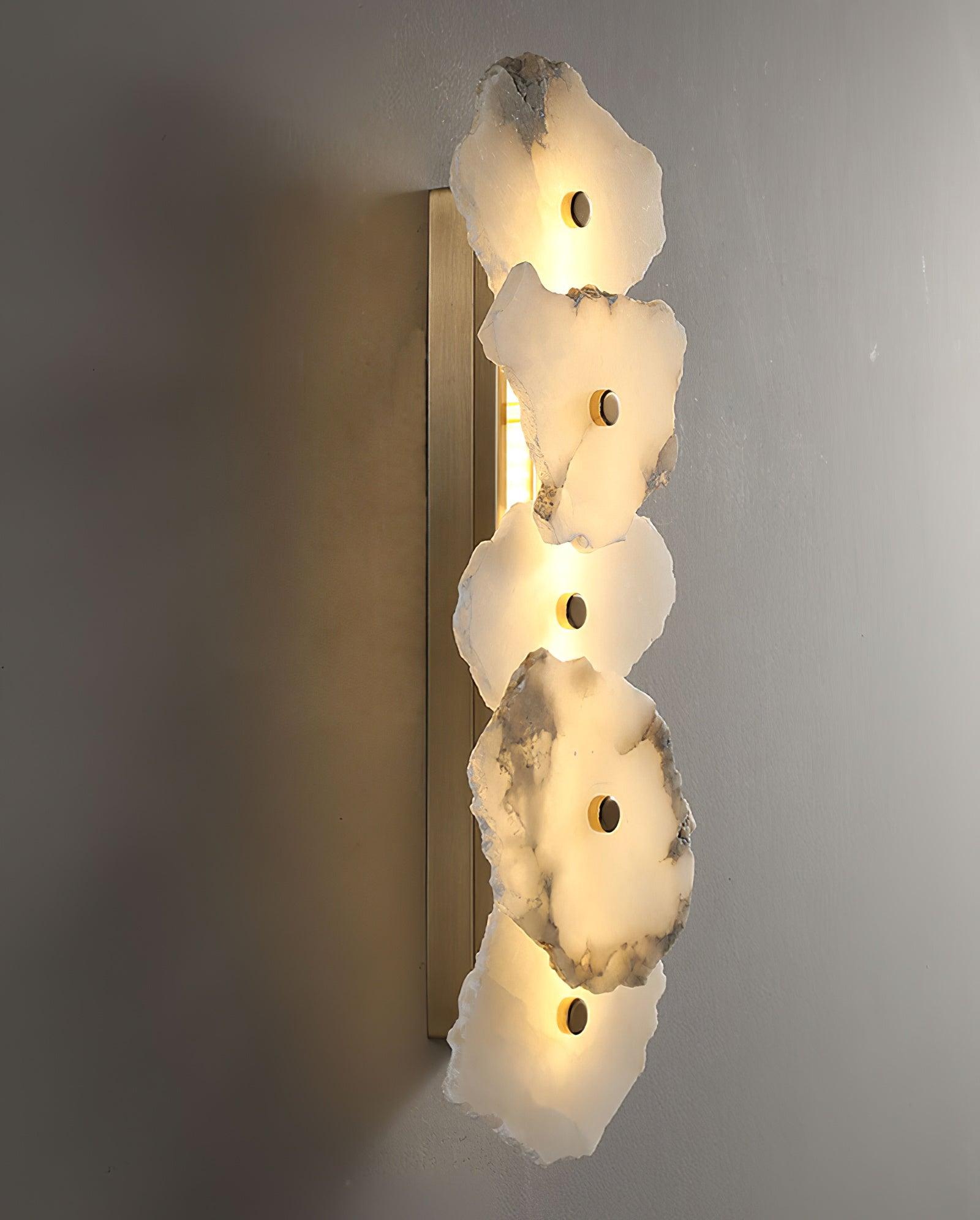 Elmsborne Alabaster Indoor Wall Light