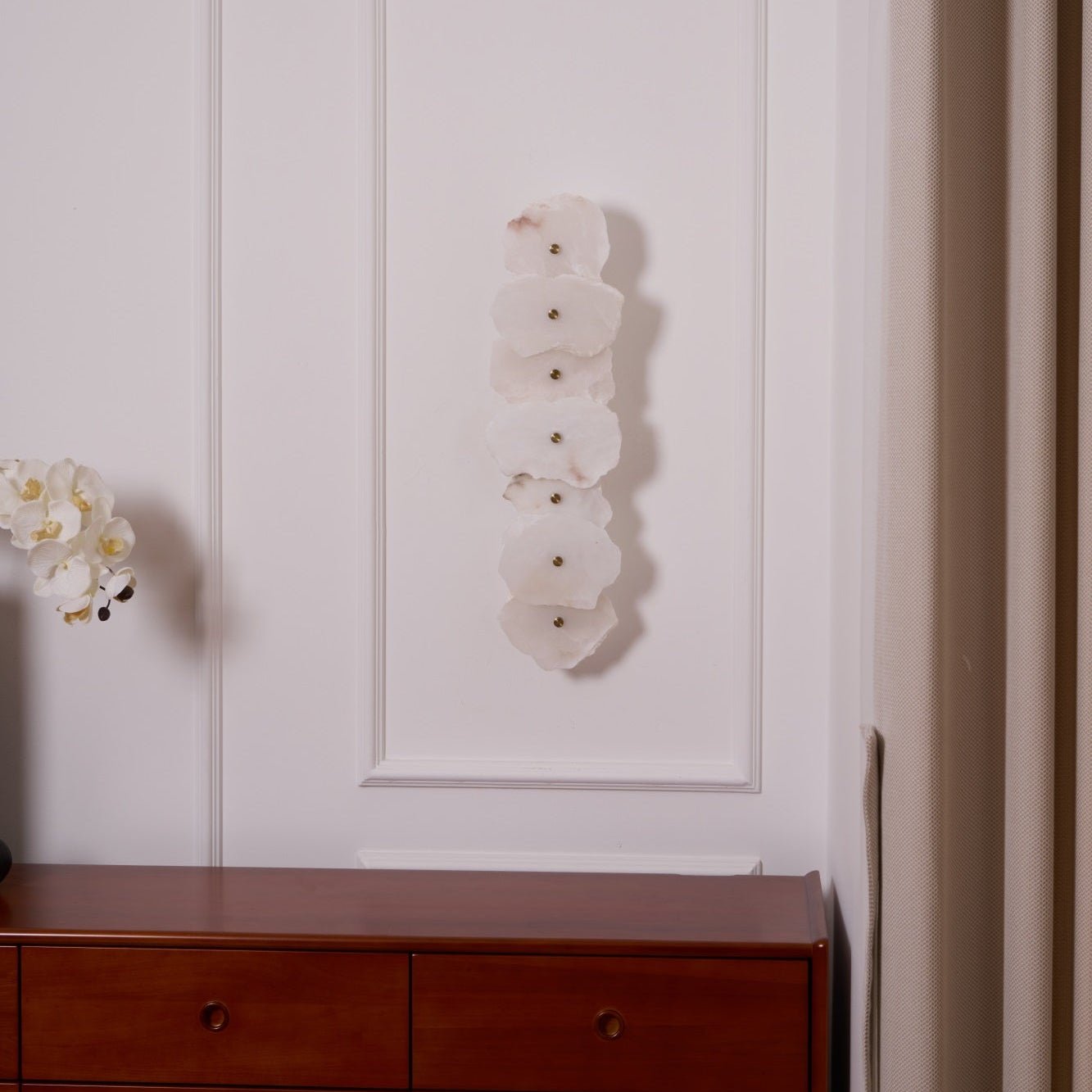 Elmsborne Alabaster Indoor Wall Light