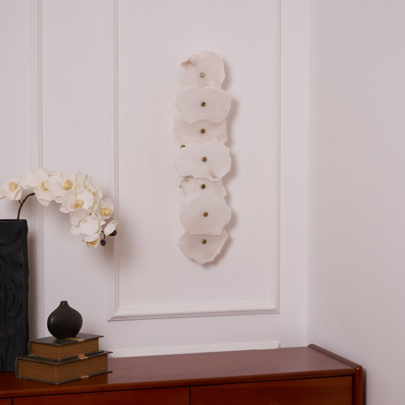Elmsborne Alabaster Indoor Wall Light