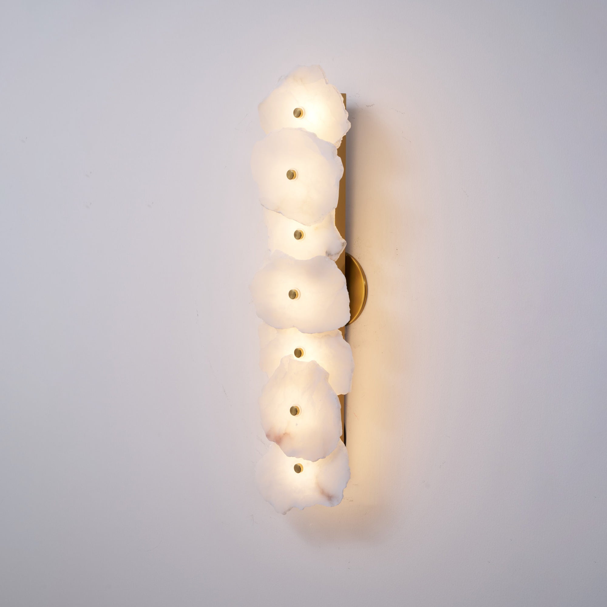 Elmsborne Alabaster Indoor Wall Light