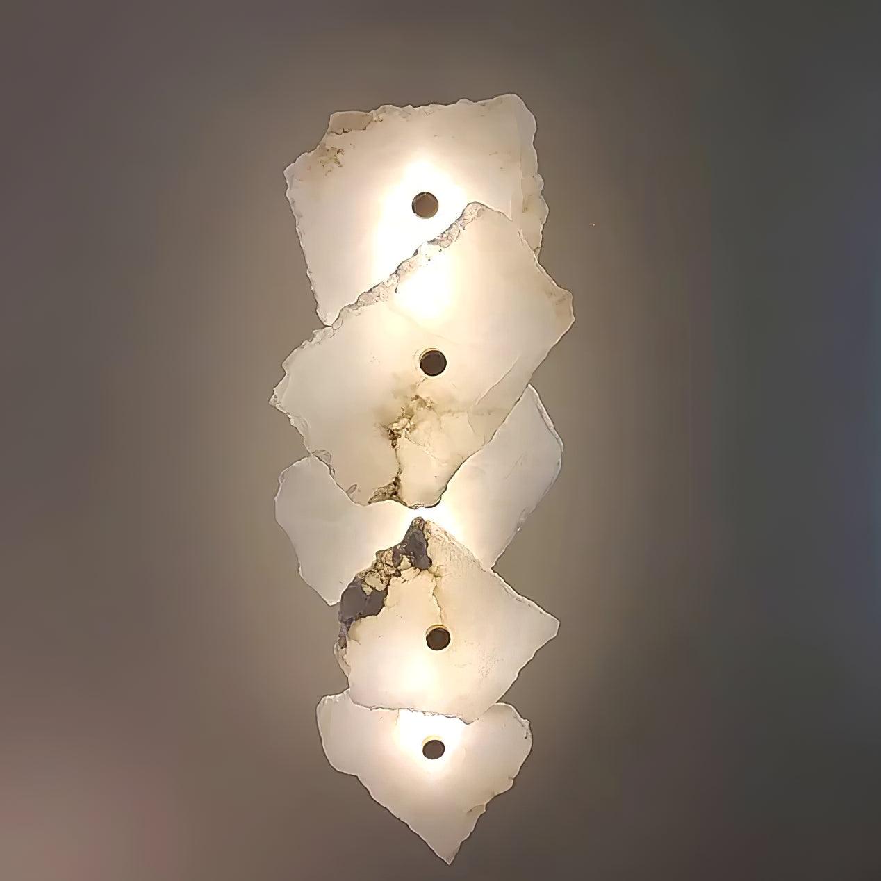 Elmsborne Alabaster Indoor Wall Light