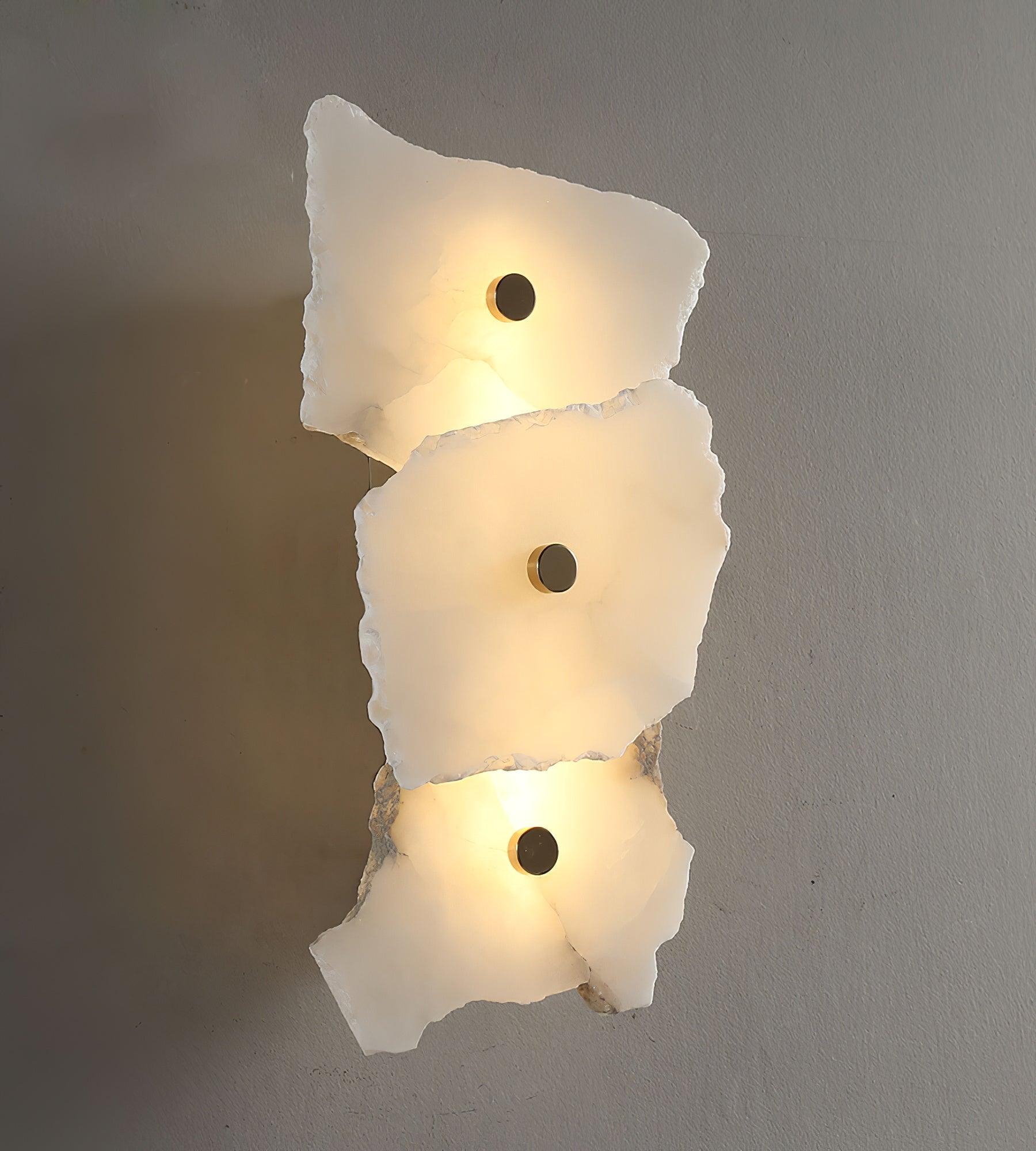 Elmsborne Alabaster Indoor Wall Light