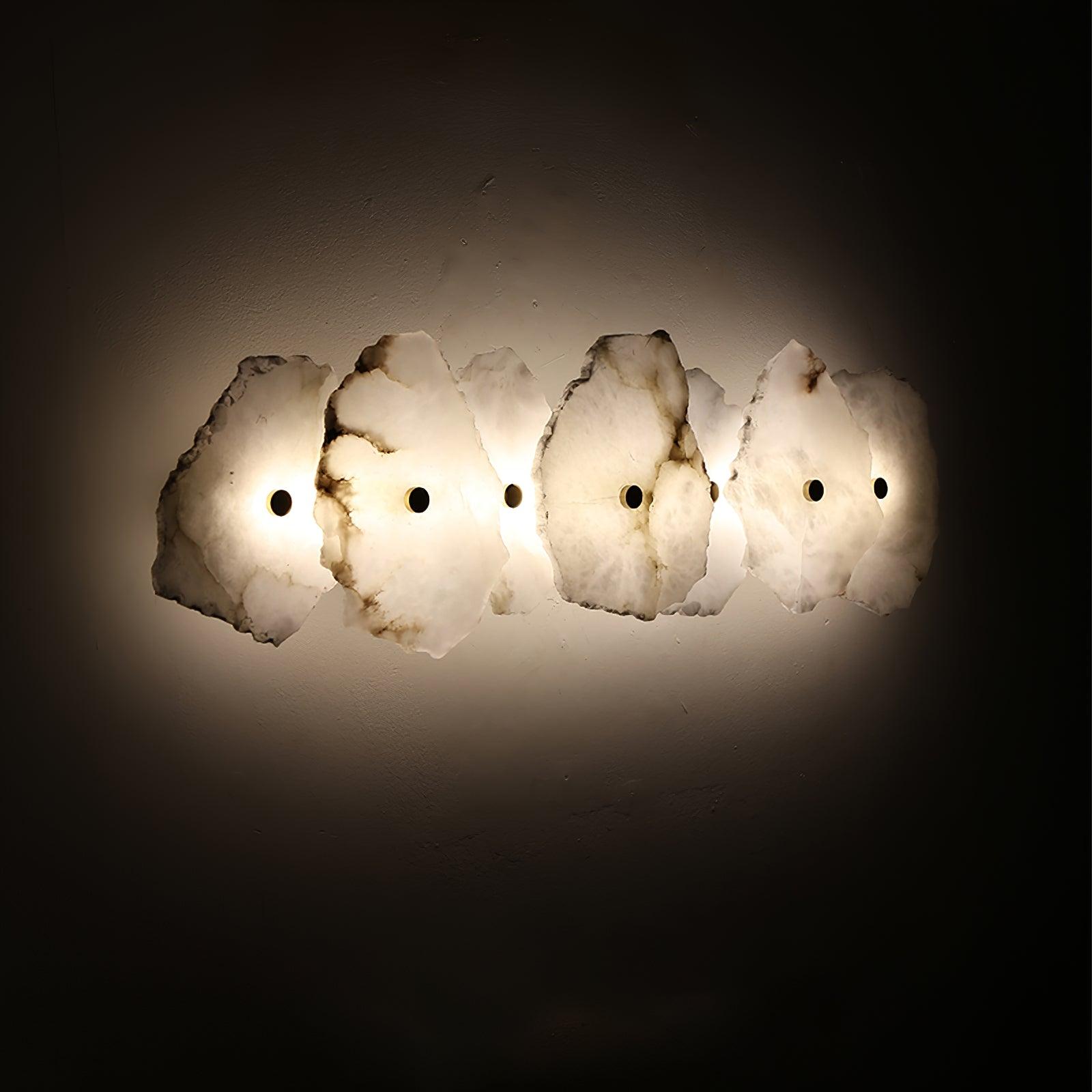 Elmsborne Alabaster Indoor Wall Light