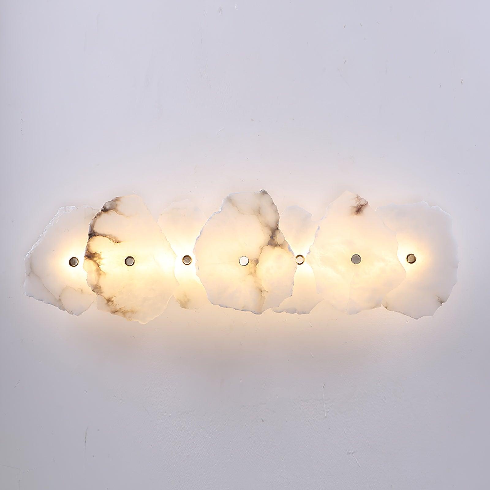 Elmsborne Alabaster Indoor Wall Light