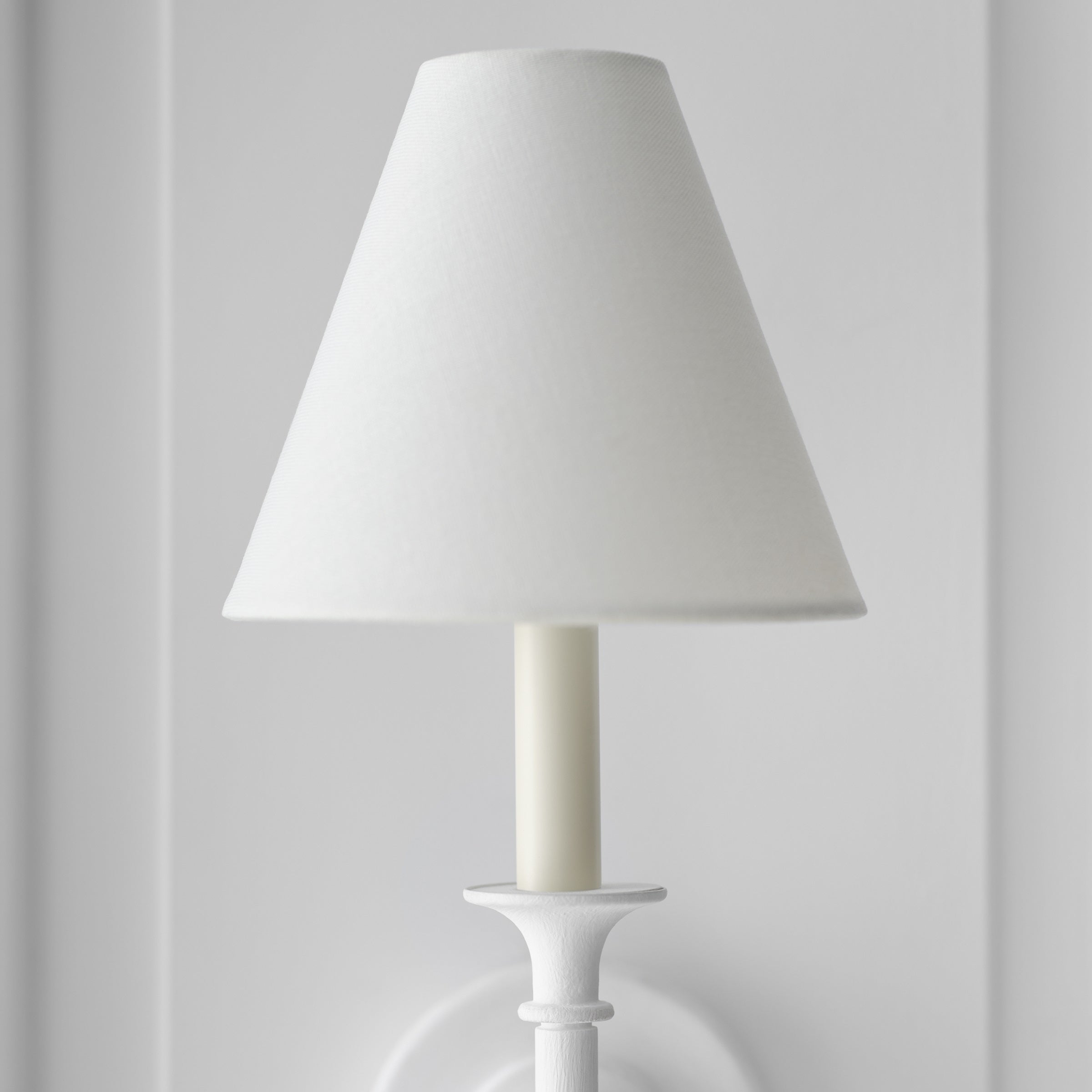 Cygnus Modern Minimalist Traditional Black Fabric Wall Lamp - Neutral Decor