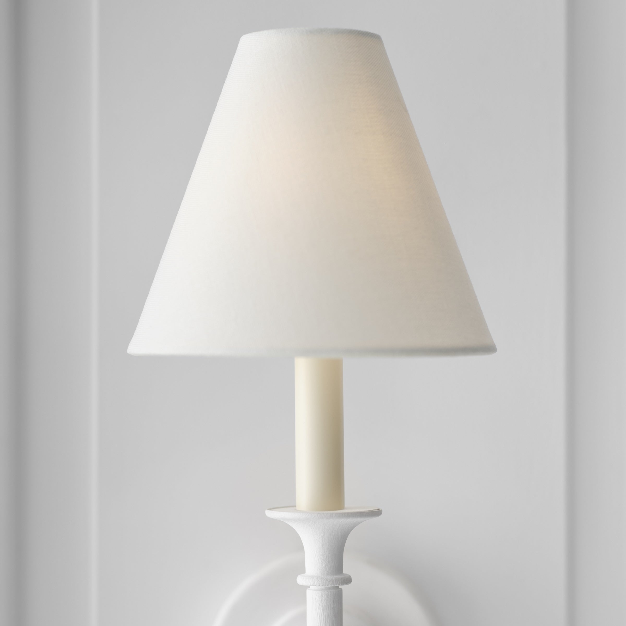 Cygnus Modern Minimalist Traditional Black Fabric Wall Lamp - Neutral Decor
