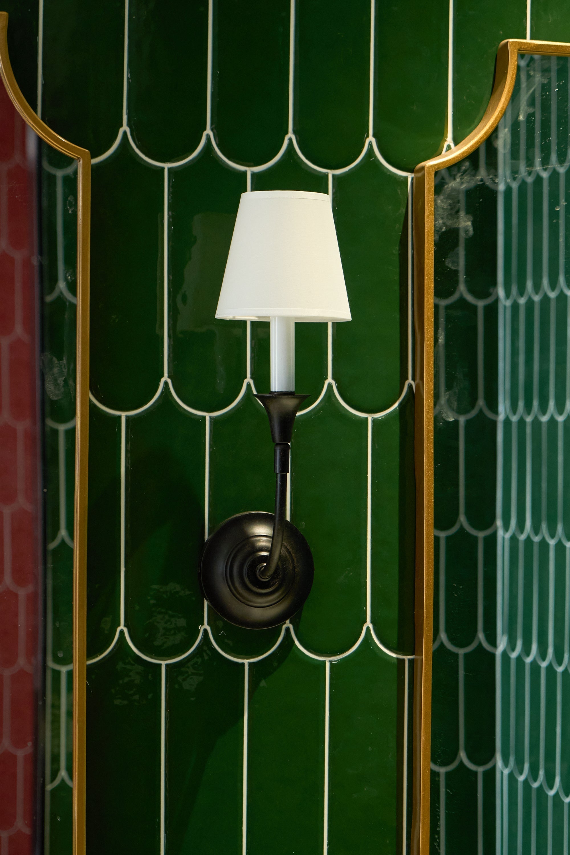 Cygnus Modern Minimalist Traditional Black Fabric Wall Lamp - Neutral Decor