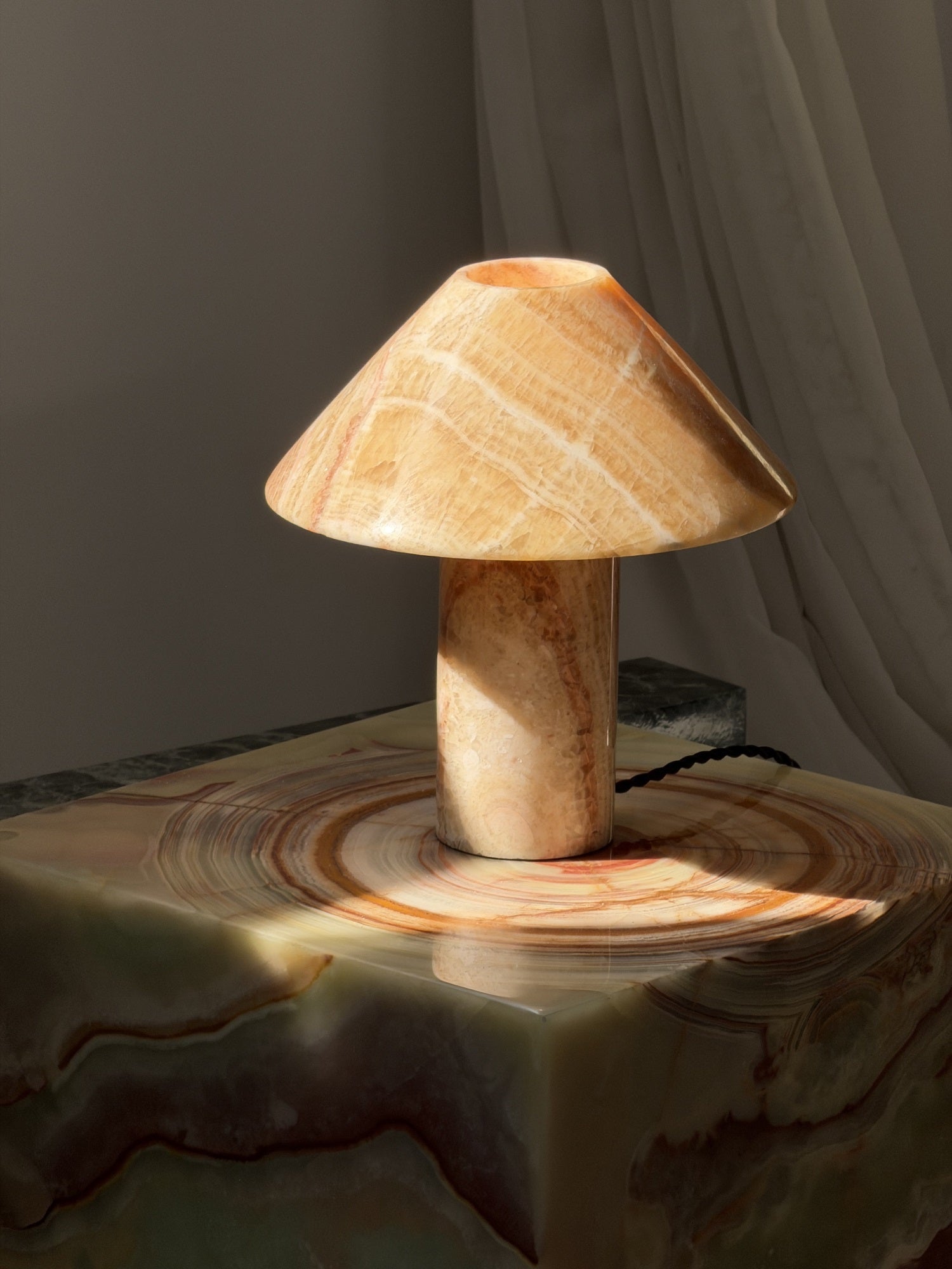 Pillar Stone Table Light