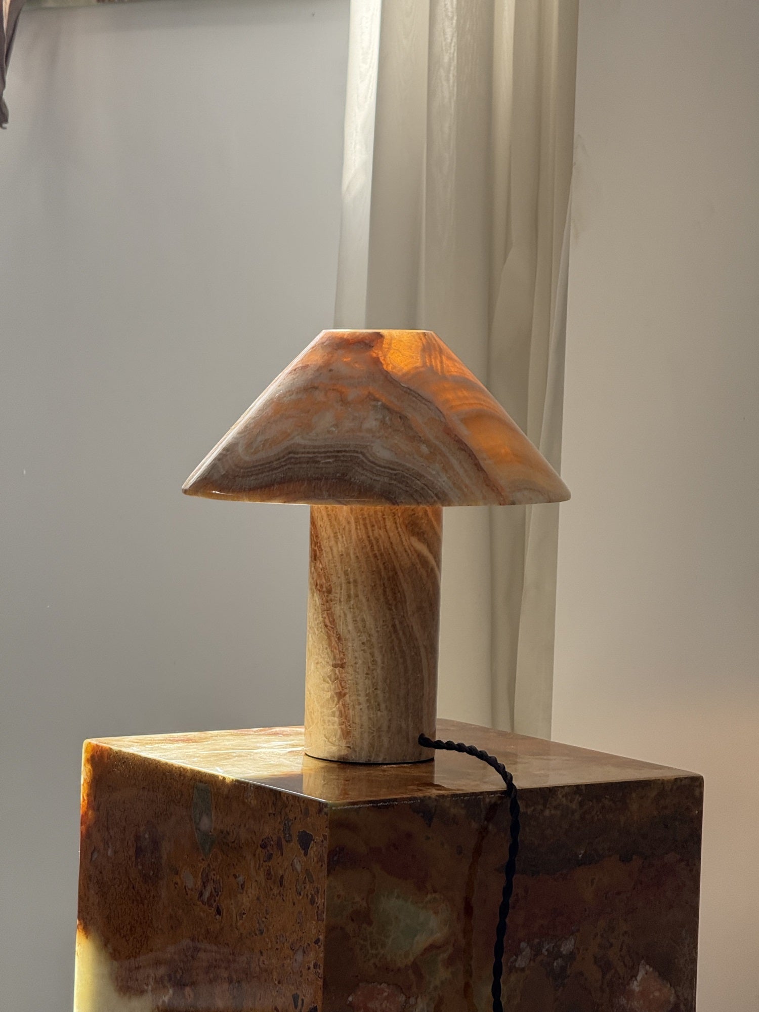 Pillar Stone Table Light