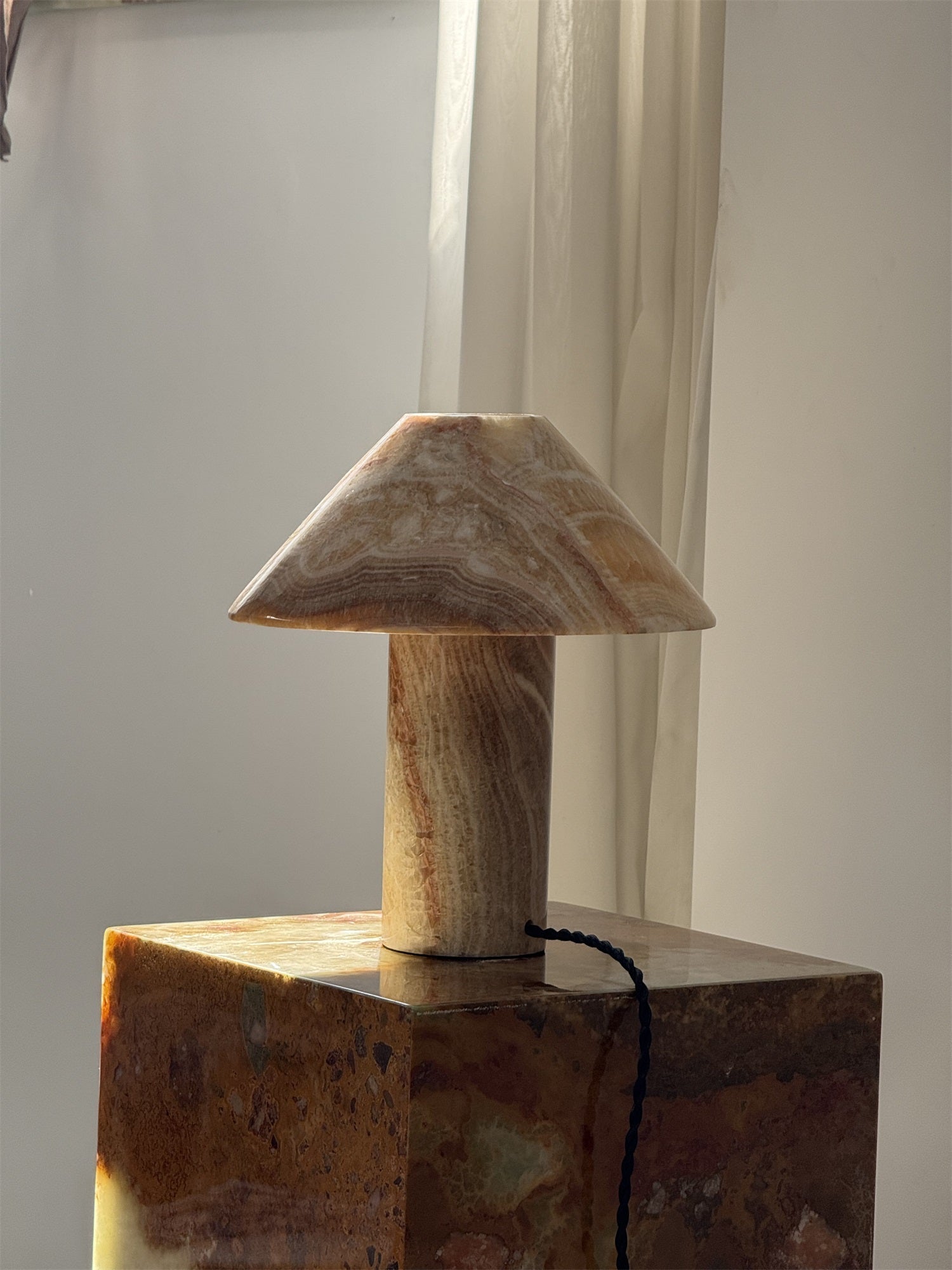 Pillar Stone Table Light