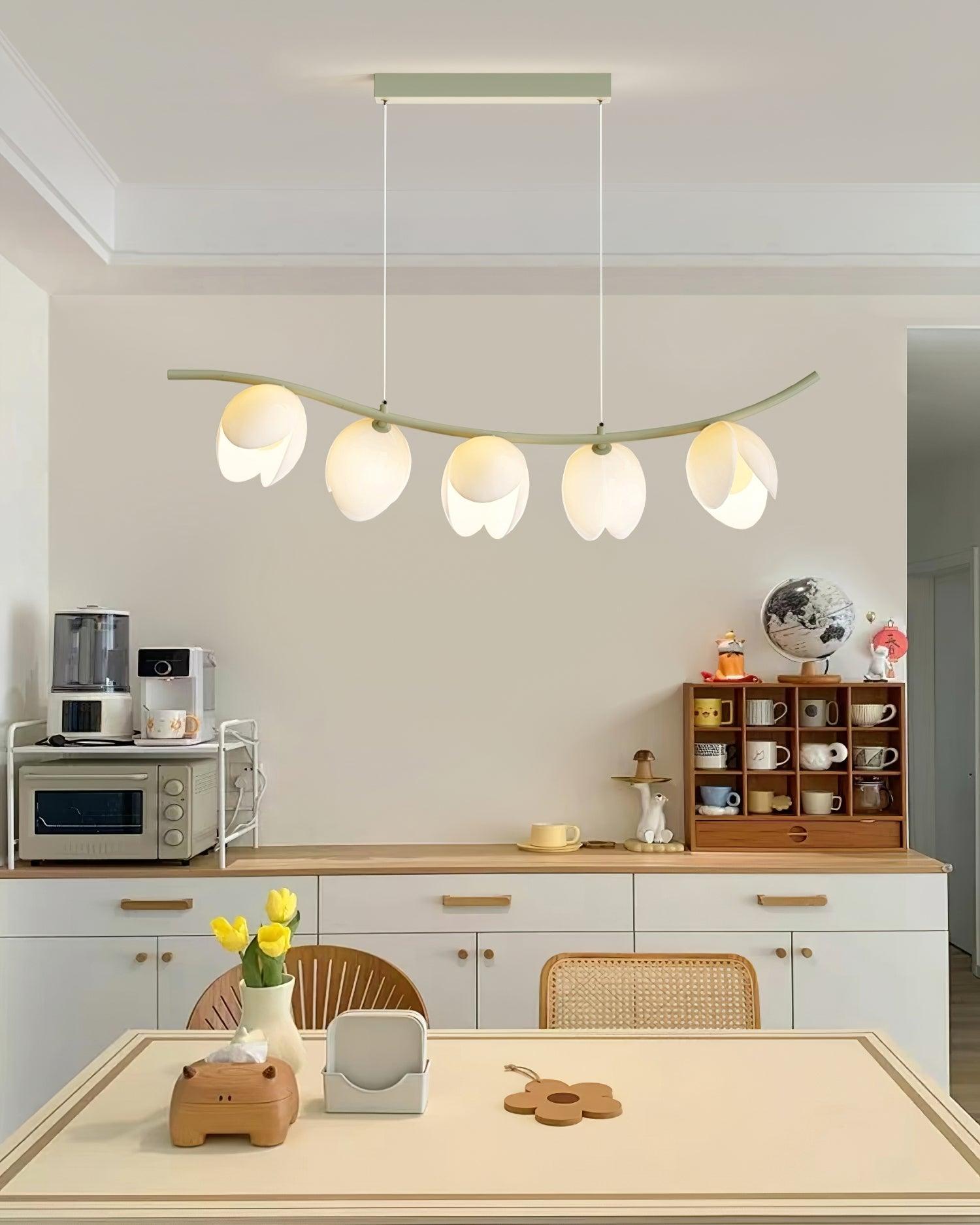 Pistachio Elegance Nordic Art Pendant Lamp