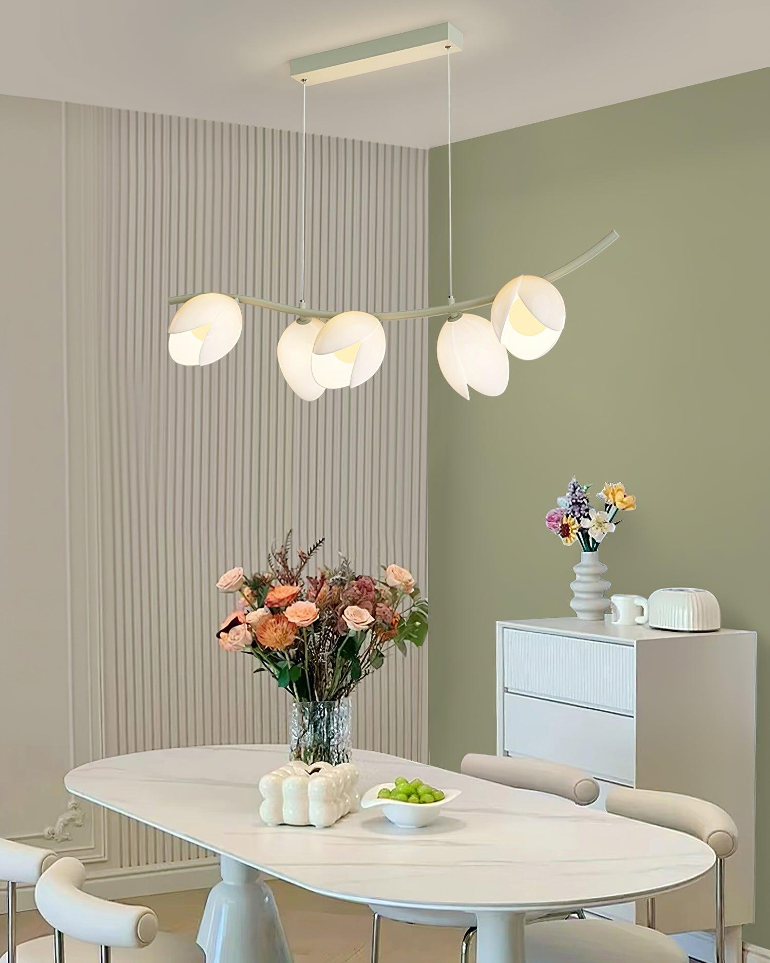 Pistachio Elegance Nordic Art Pendant Lamp