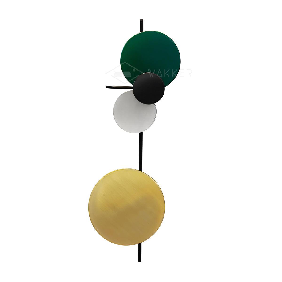 Mirq Wall Lamp Magnetic Discs Artistic