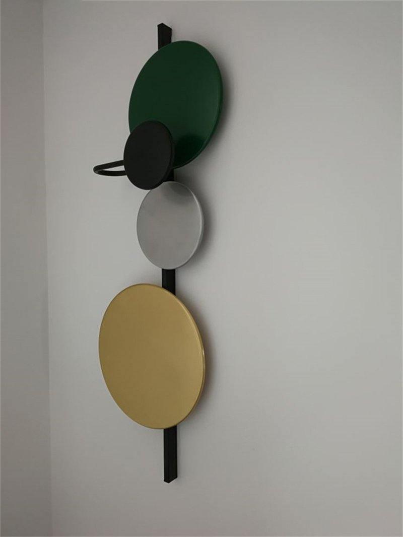 Mirq Wall Lamp Magnetic Discs Artistic
