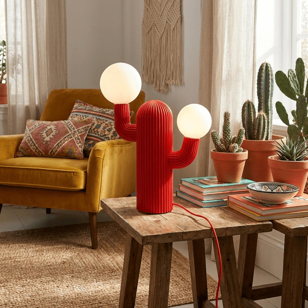 Lazlo Cactus Table Lamp