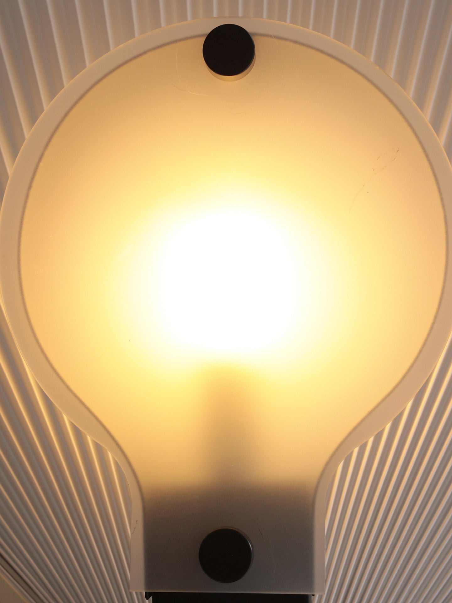 Pleated Fan Floor Lamp