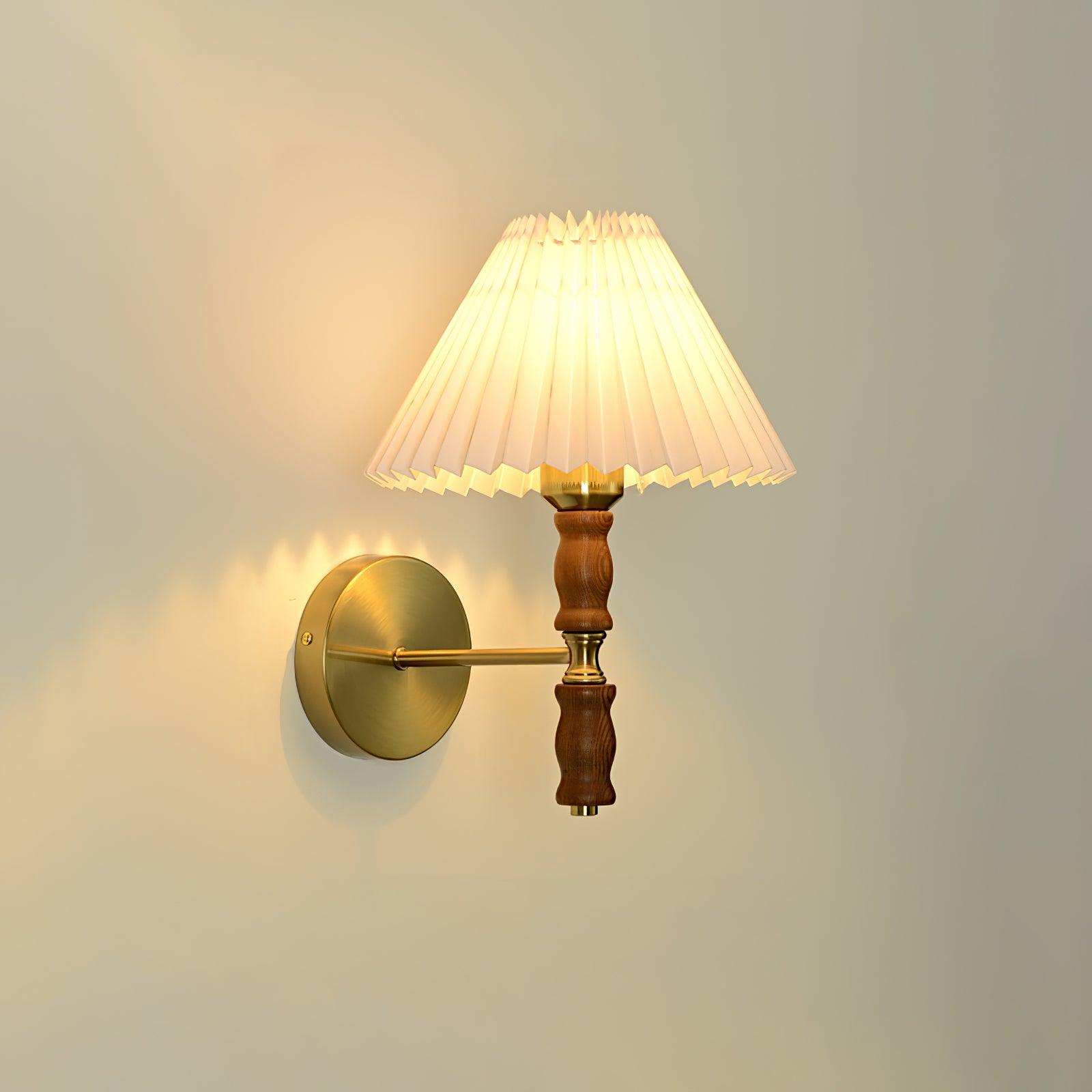 Lucienne Walnut Indoor Wall Light