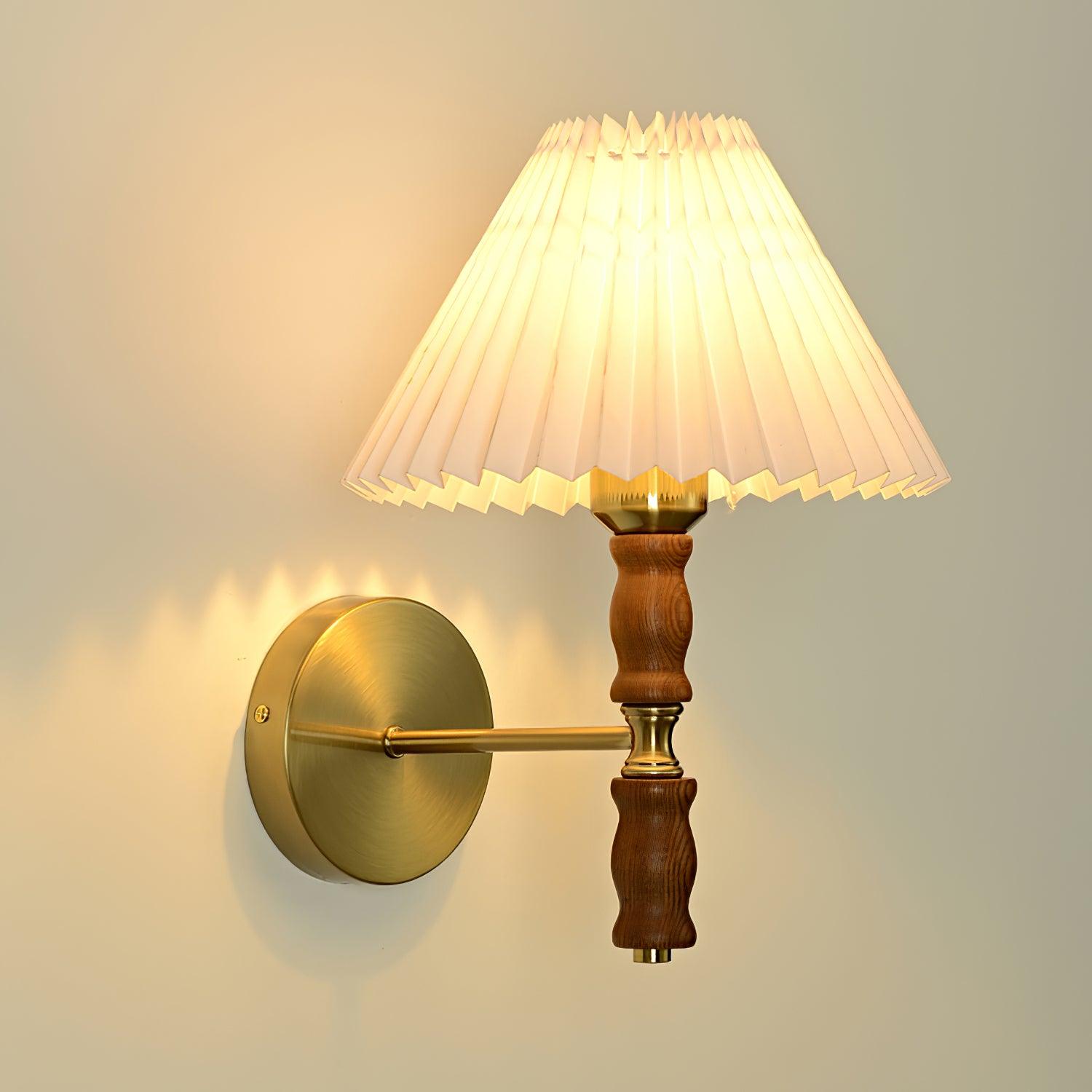 Lucienne Walnut Indoor Wall Light