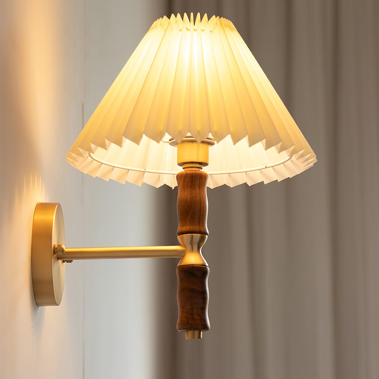 Lucienne Walnut Indoor Wall Light