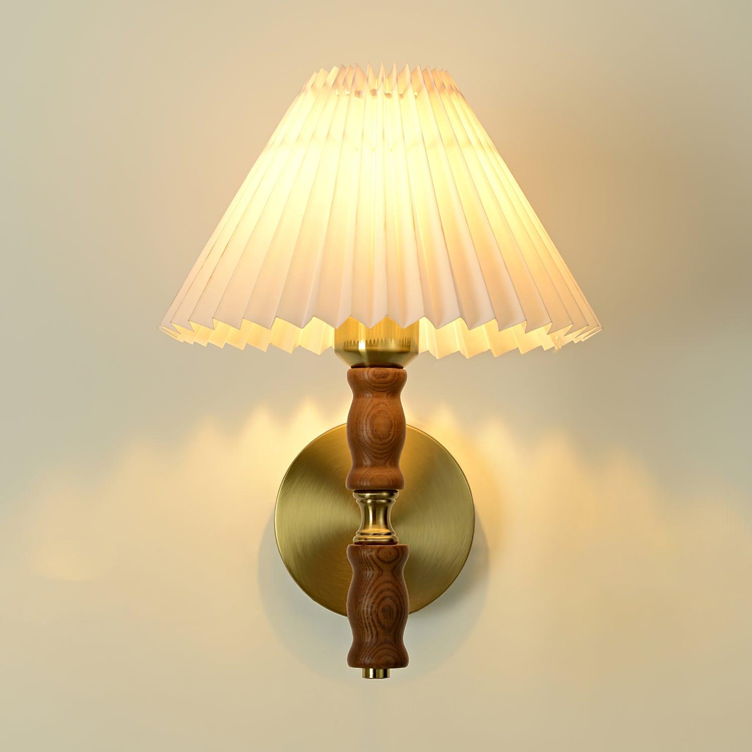 Lucienne Walnut Indoor Wall Light
