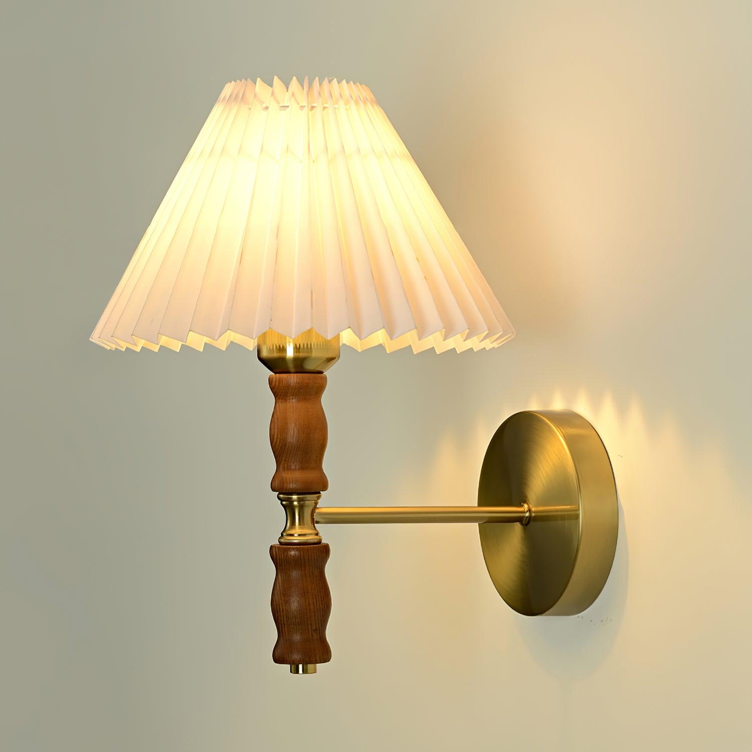 Lucienne Walnut Indoor Wall Light