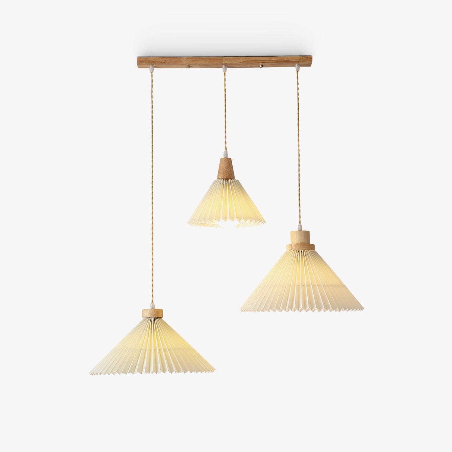 Flora Modern Wood Pendant Light - Neutral Decor