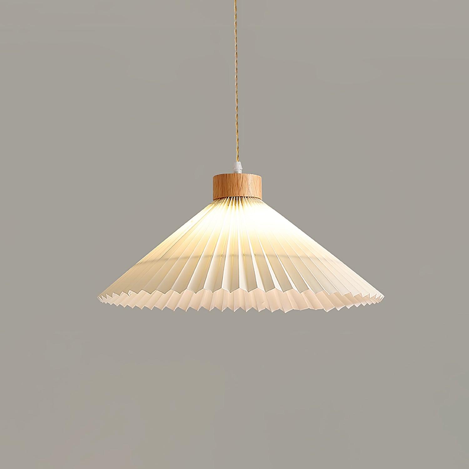 Flora Modern Wood Pendant Light - Neutral Decor