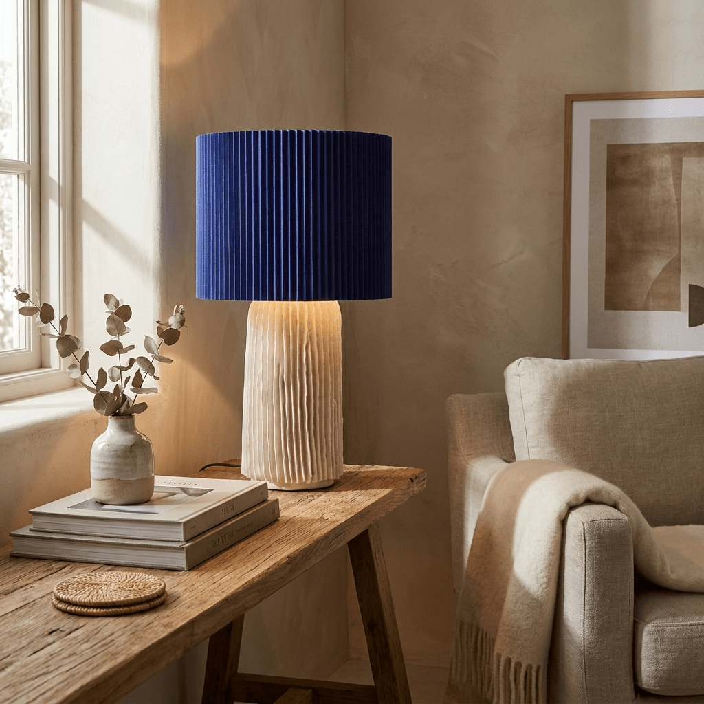 Adrielle Pleated Table Lamp