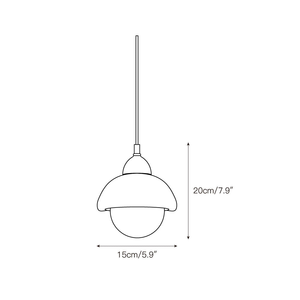 Valecrest Marble Pendant Light