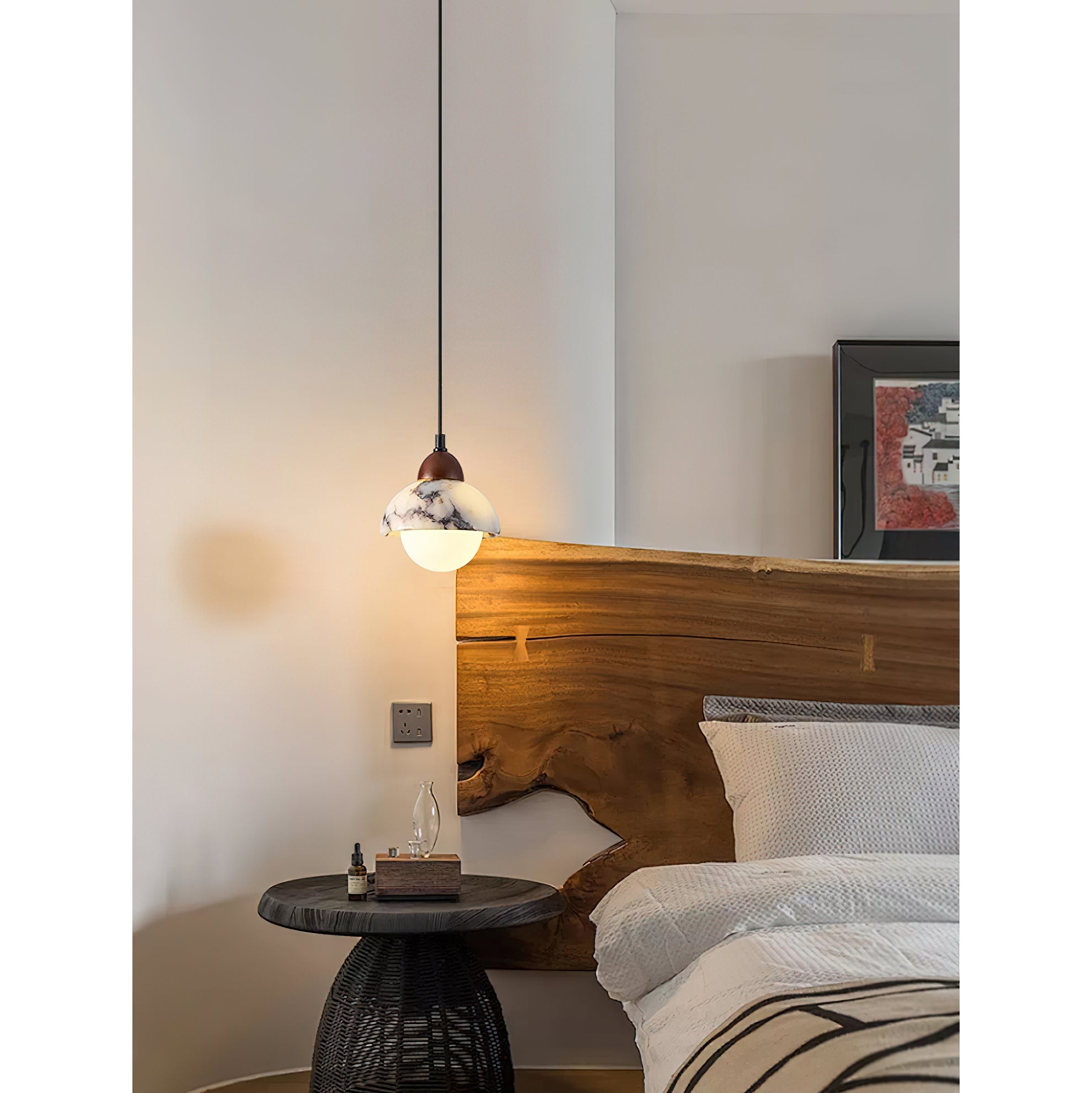 Valecrest Marble Pendant Light