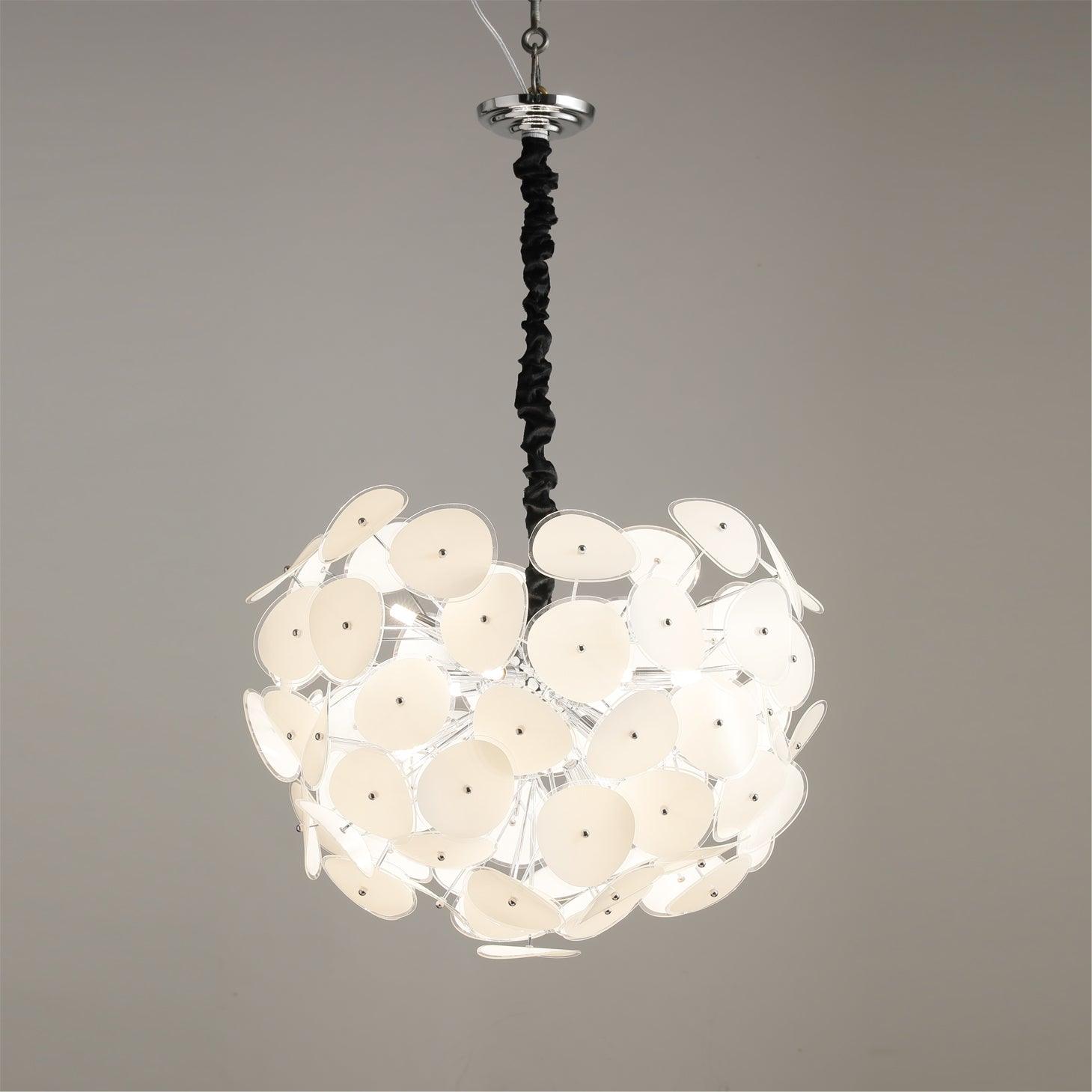Orcariol Futuristic Glass Chandelier