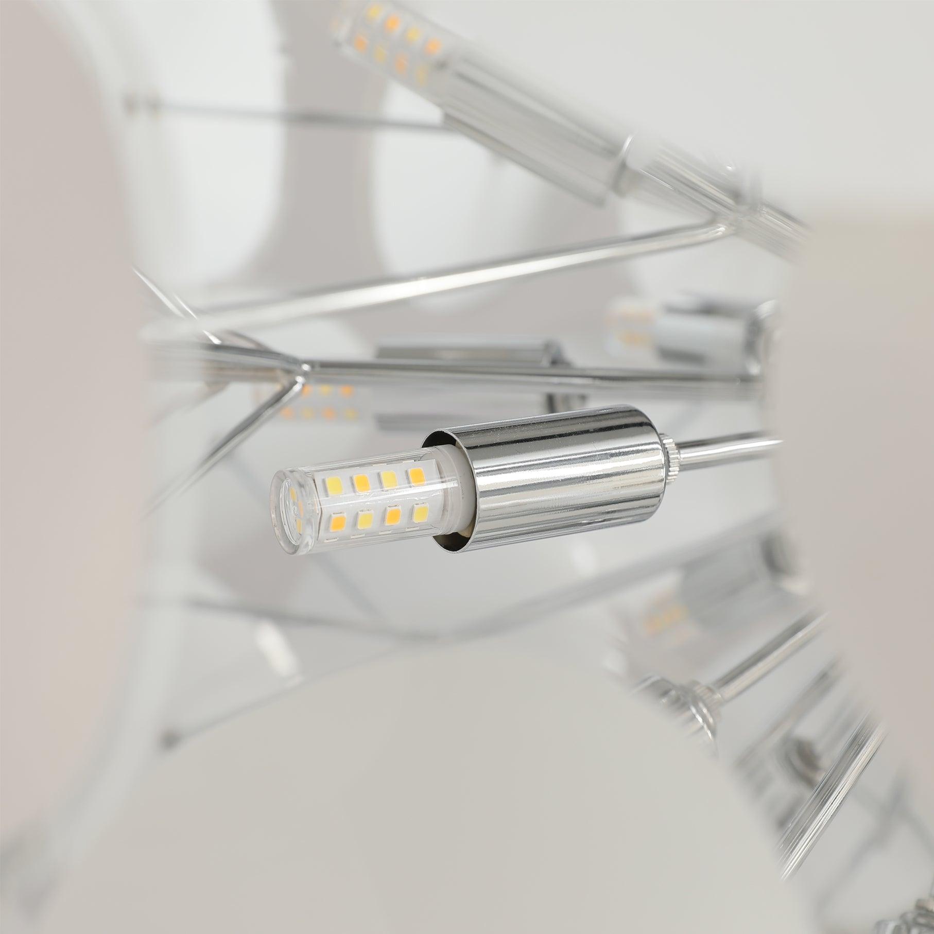 Orcariol Futuristic Glass Chandelier