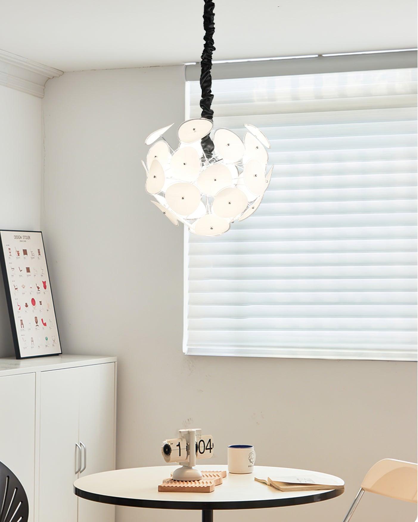 Orcariol Futuristic Glass Chandelier