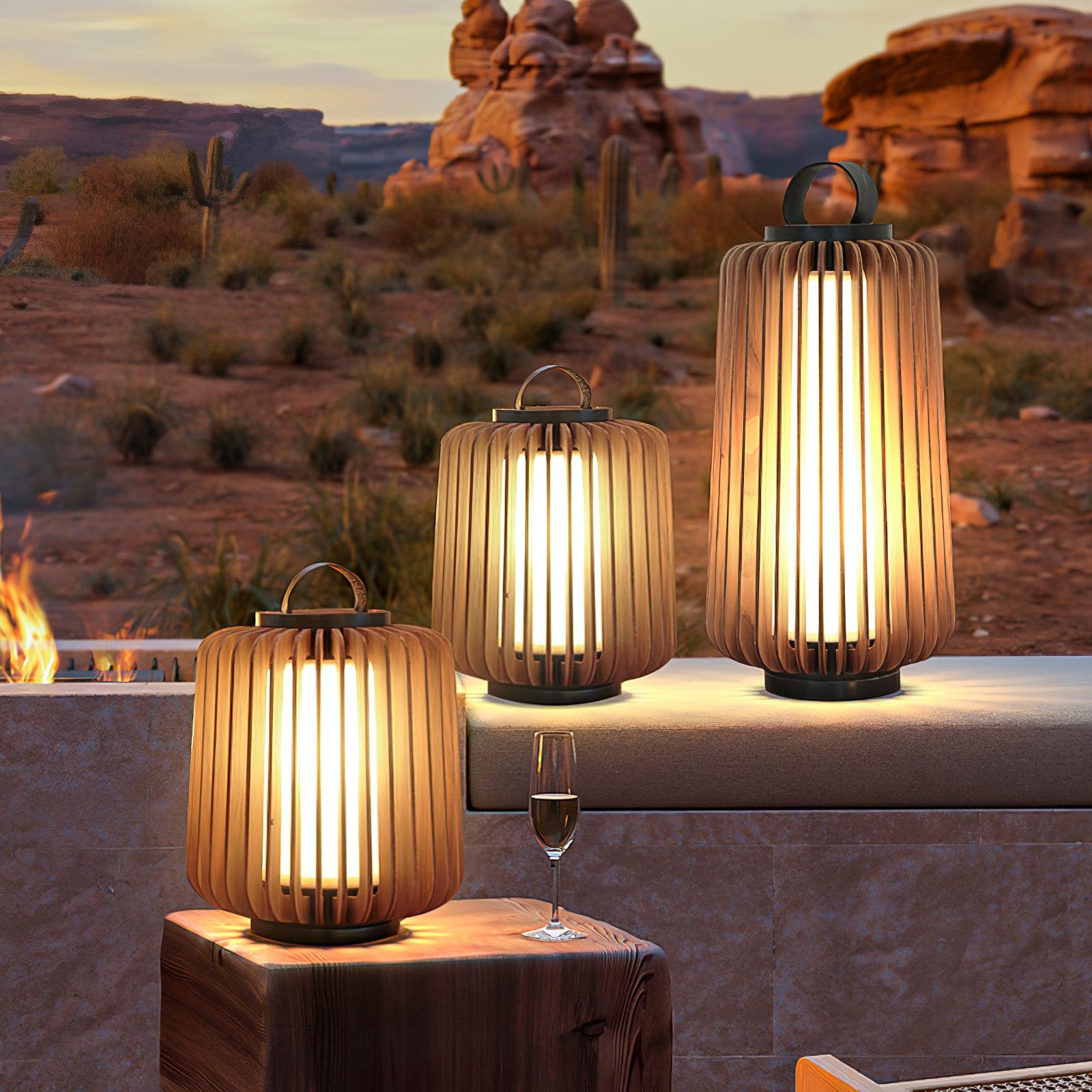 Irina Premium Art Portable Lantern Outdoor Light