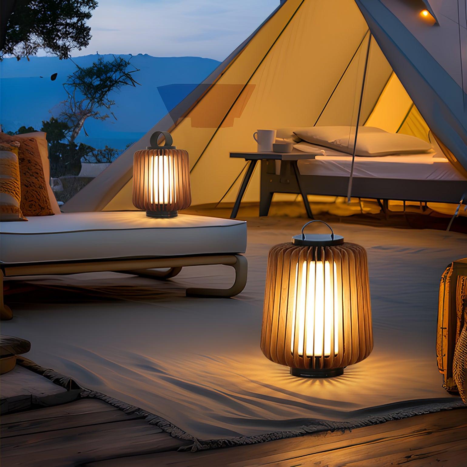 Irina Premium Art Portable Lantern Outdoor Light