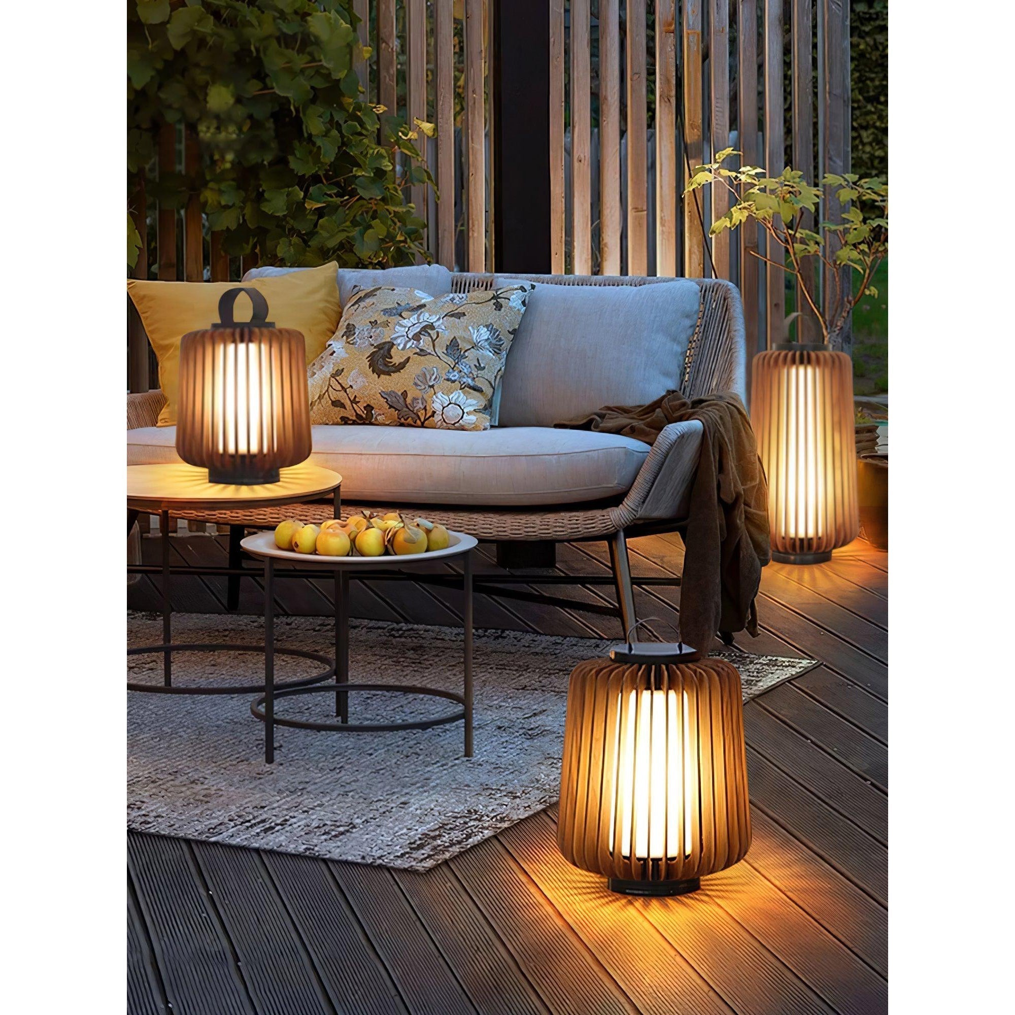 Slat Outdoor Table Light