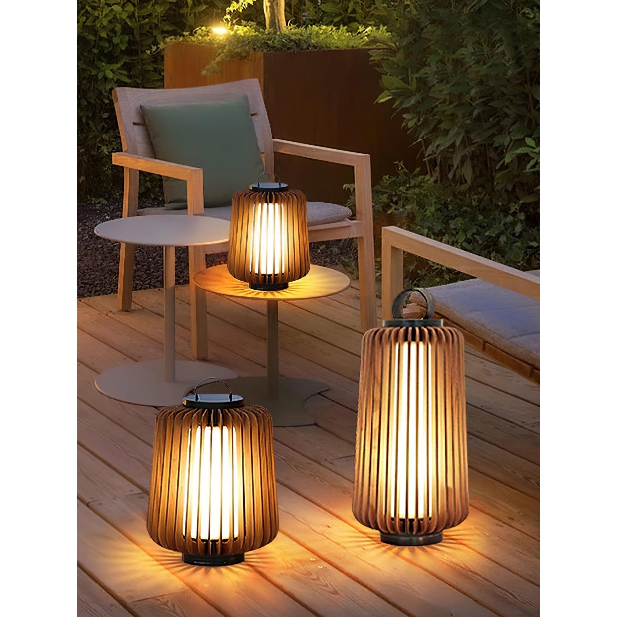 Slat Outdoor Table Light