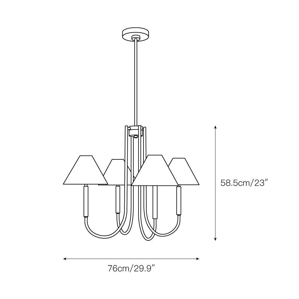 Swavel Chandelier