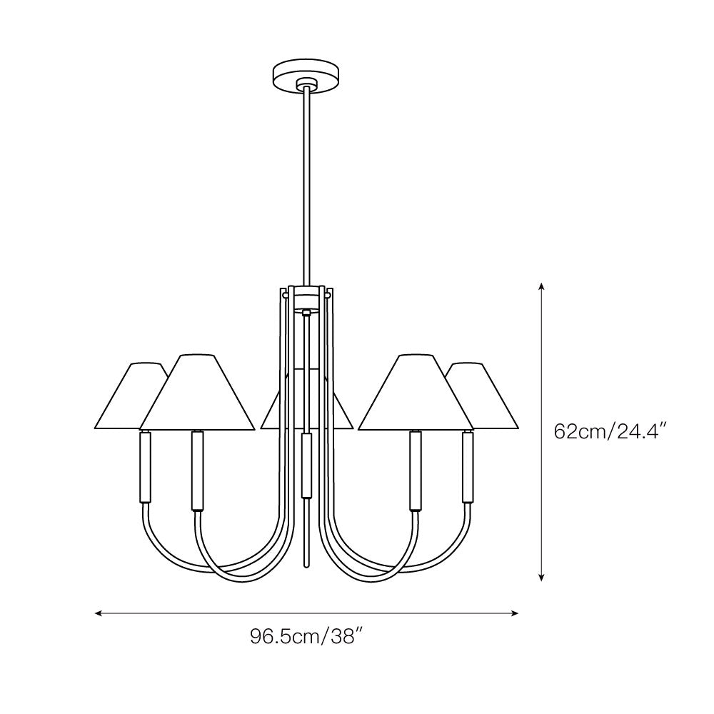 Swavel Chandelier