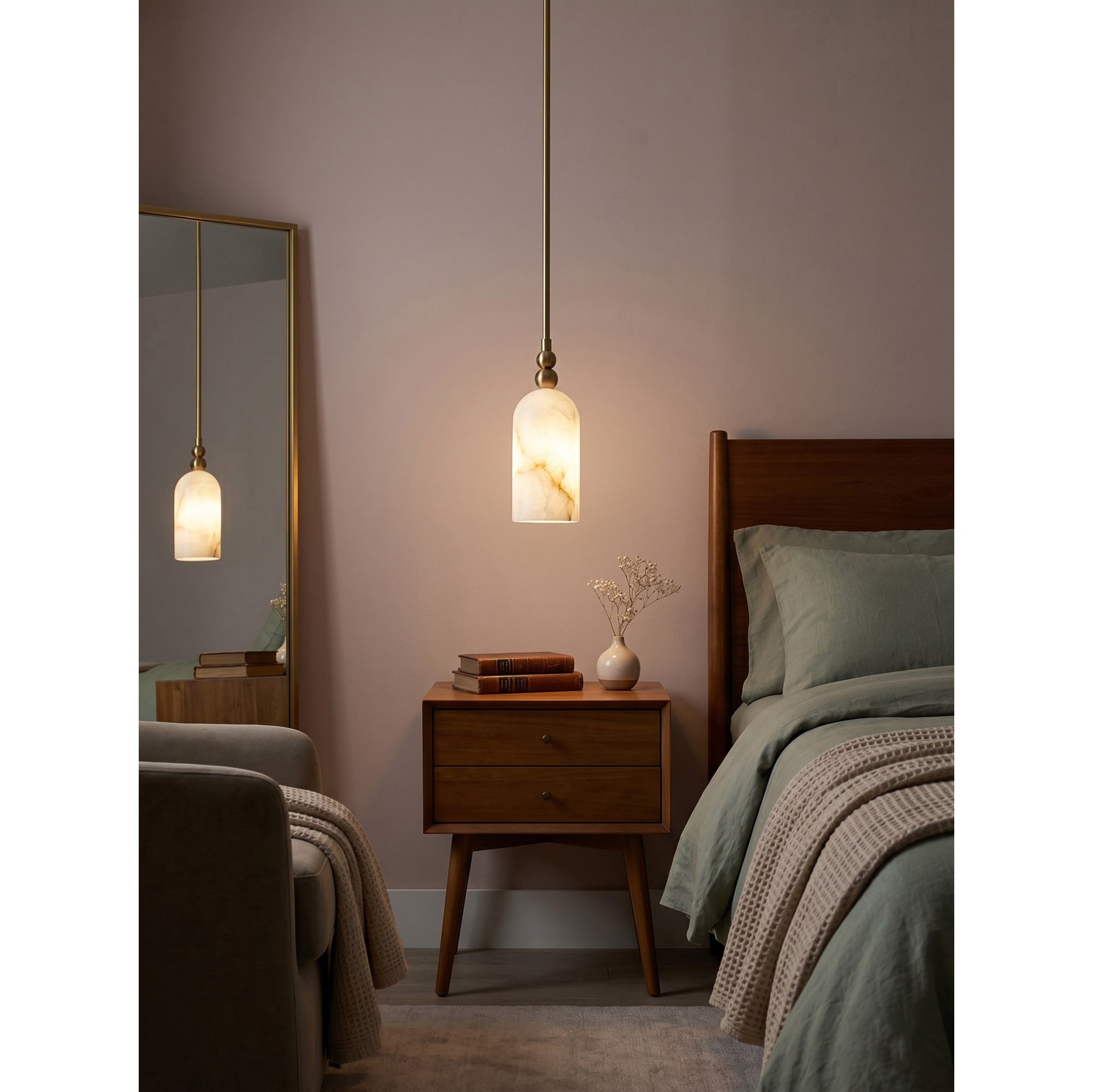 Orinwell Alabaster Pendant Light