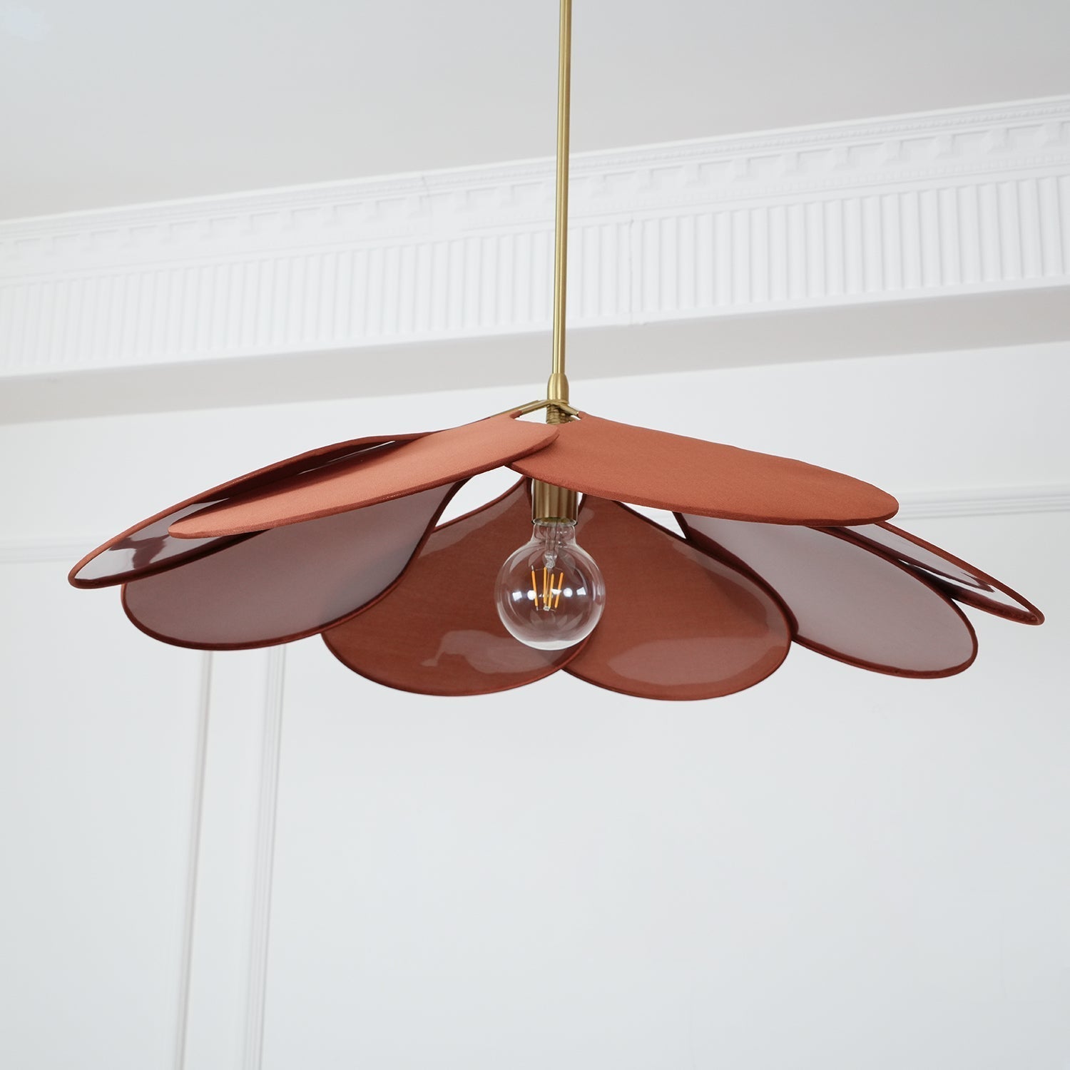 Dax Fabric Nature-inspired Pendant Lamp