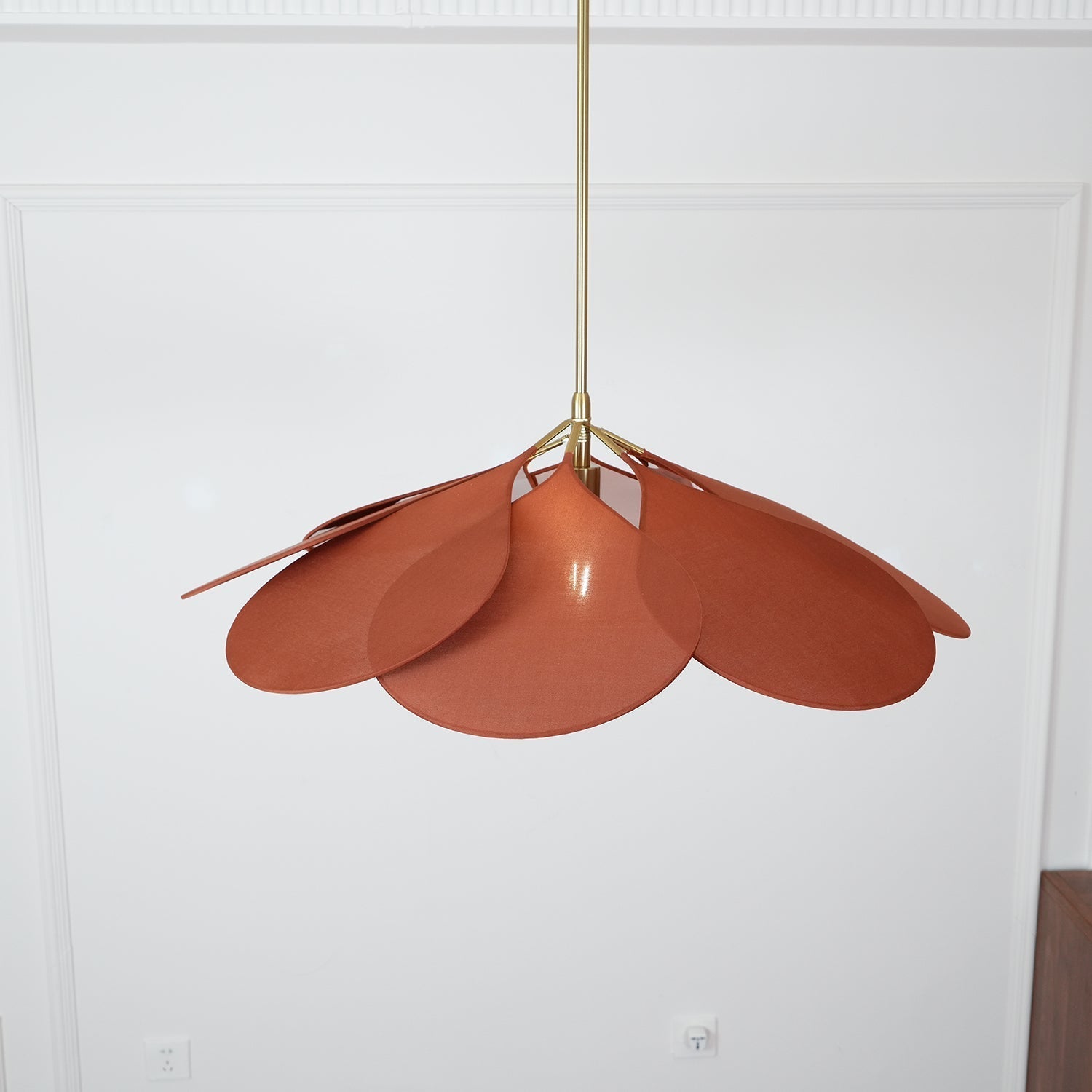 Dax Fabric Nature-inspired Pendant Lamp