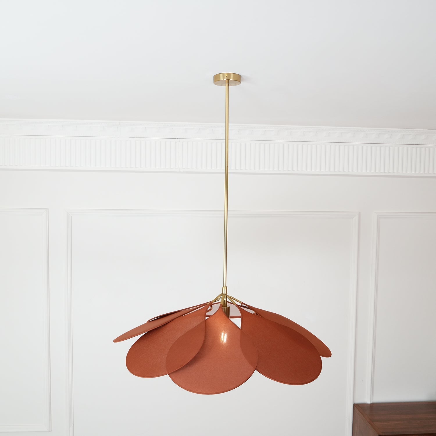 Dax Fabric Nature-inspired Pendant Lamp