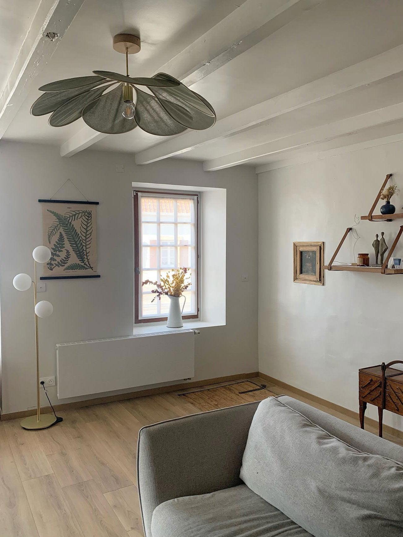 Dax Fabric Nature-inspired Pendant Lamp