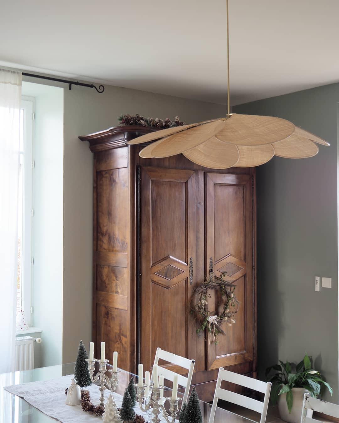 Dax Fabric Nature-inspired Pendant Lamp