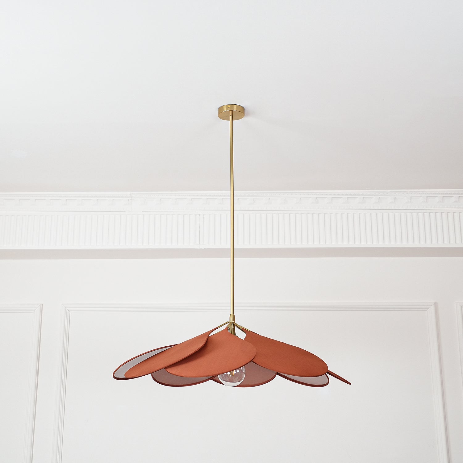 Dax Fabric Nature-inspired Pendant Lamp
