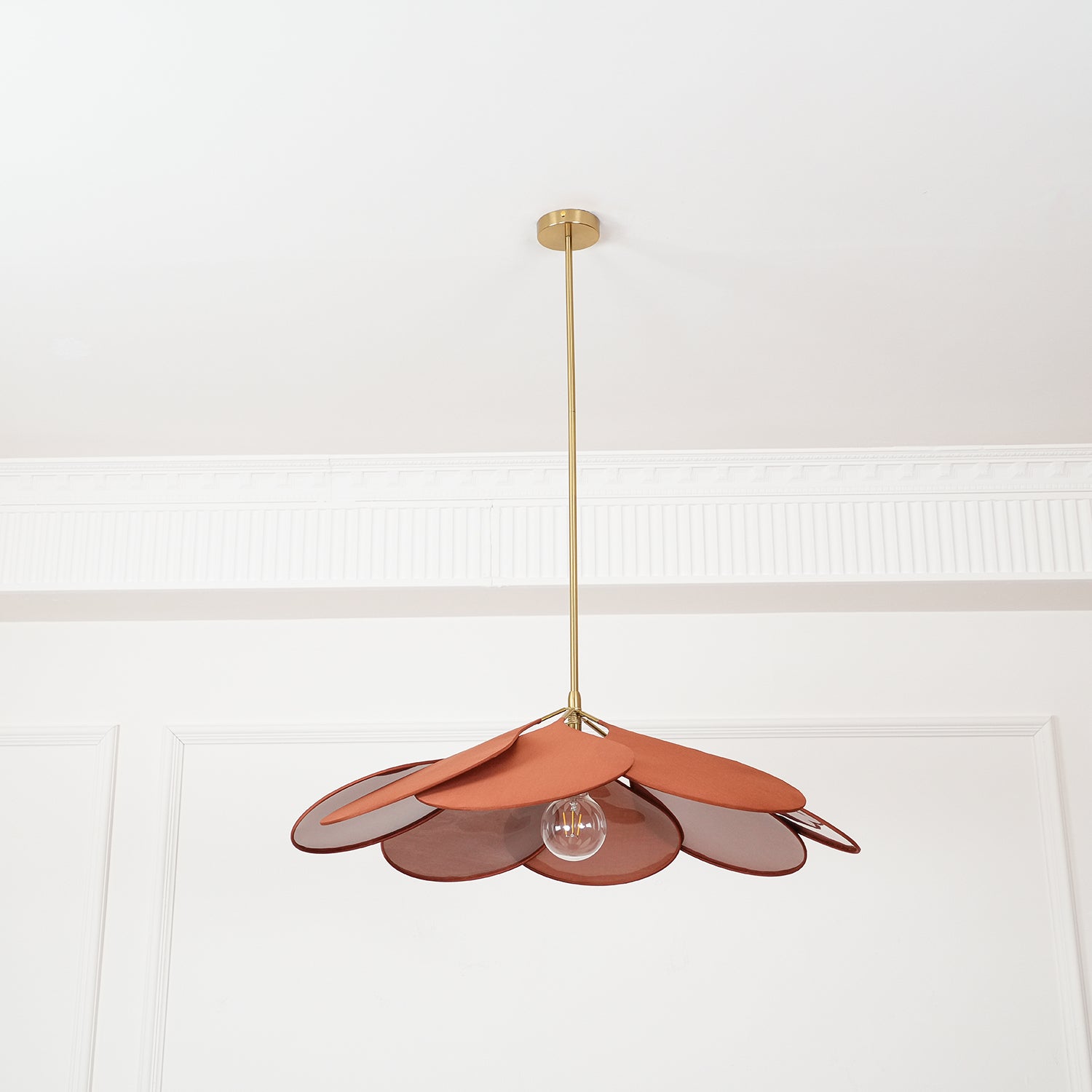 Dax Fabric Nature-inspired Pendant Lamp