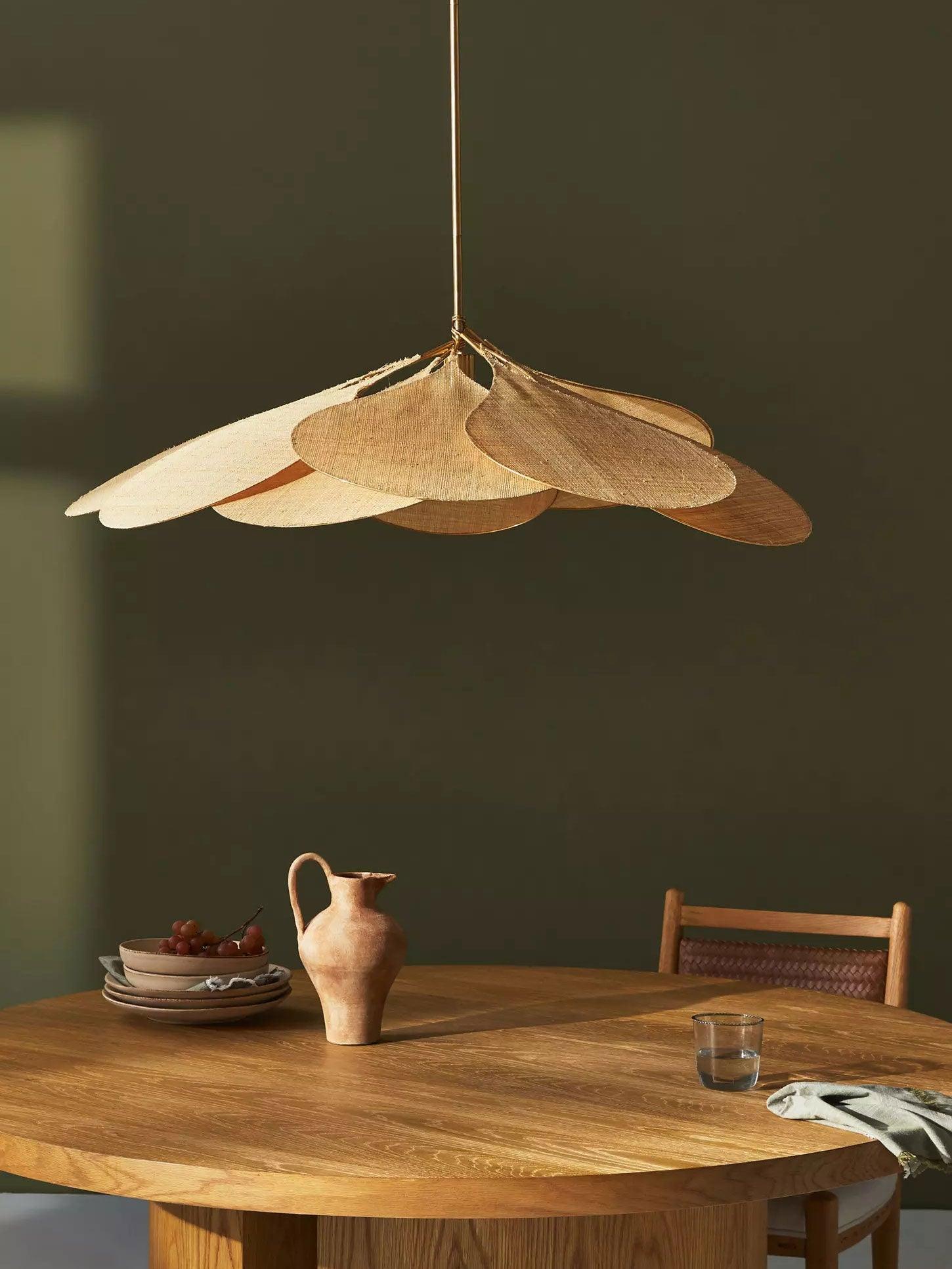 Dax Fabric Nature-inspired Pendant Lamp